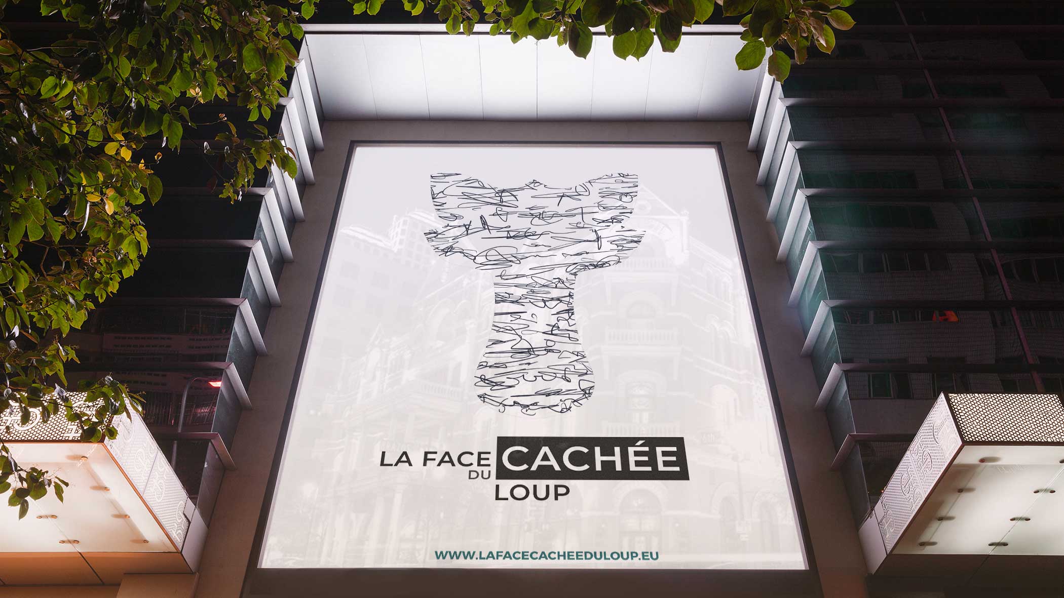 affiche la face cachée du loup